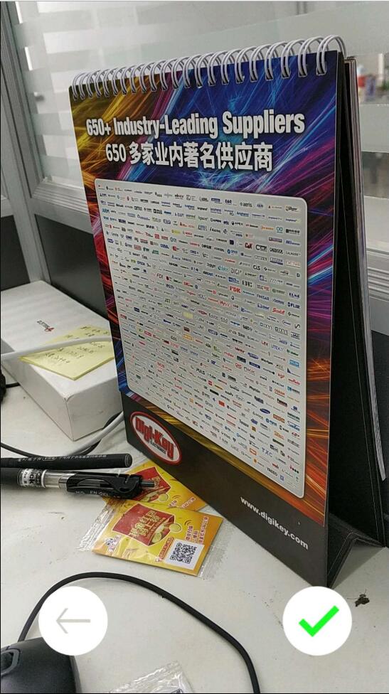 拍完照显示照片